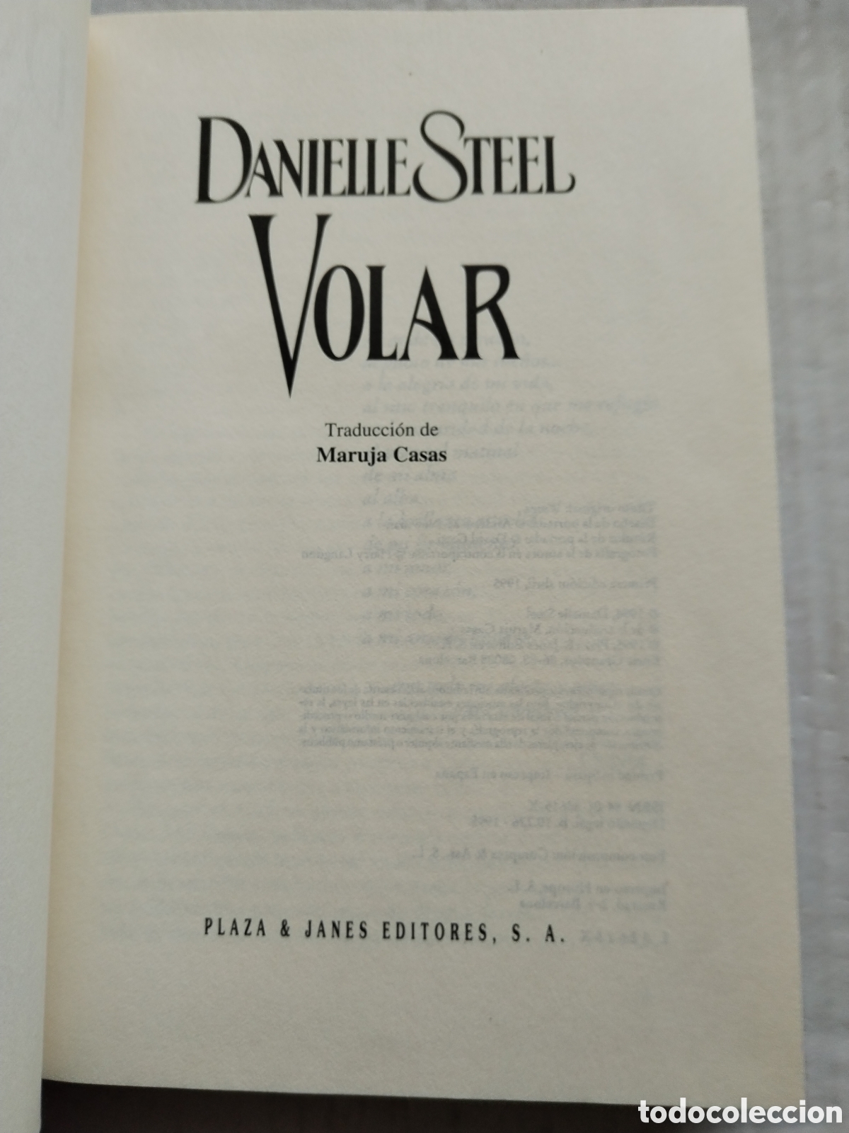 Libros de segunda mano: VOLAR/DANIELLE STEEL - Foto 2
