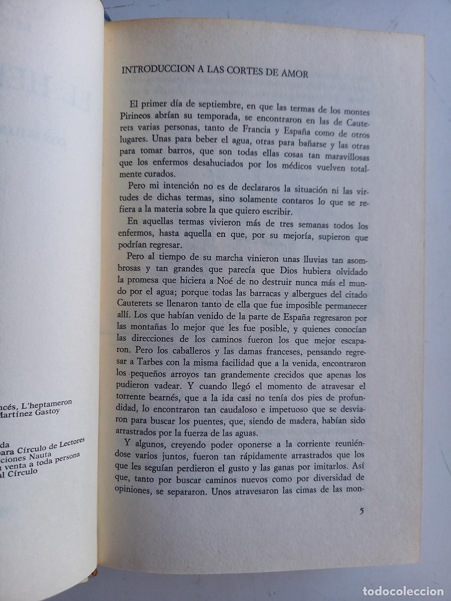 Libros de segunda mano: EL HEPTAMERON. M. de Valois - Foto 3
