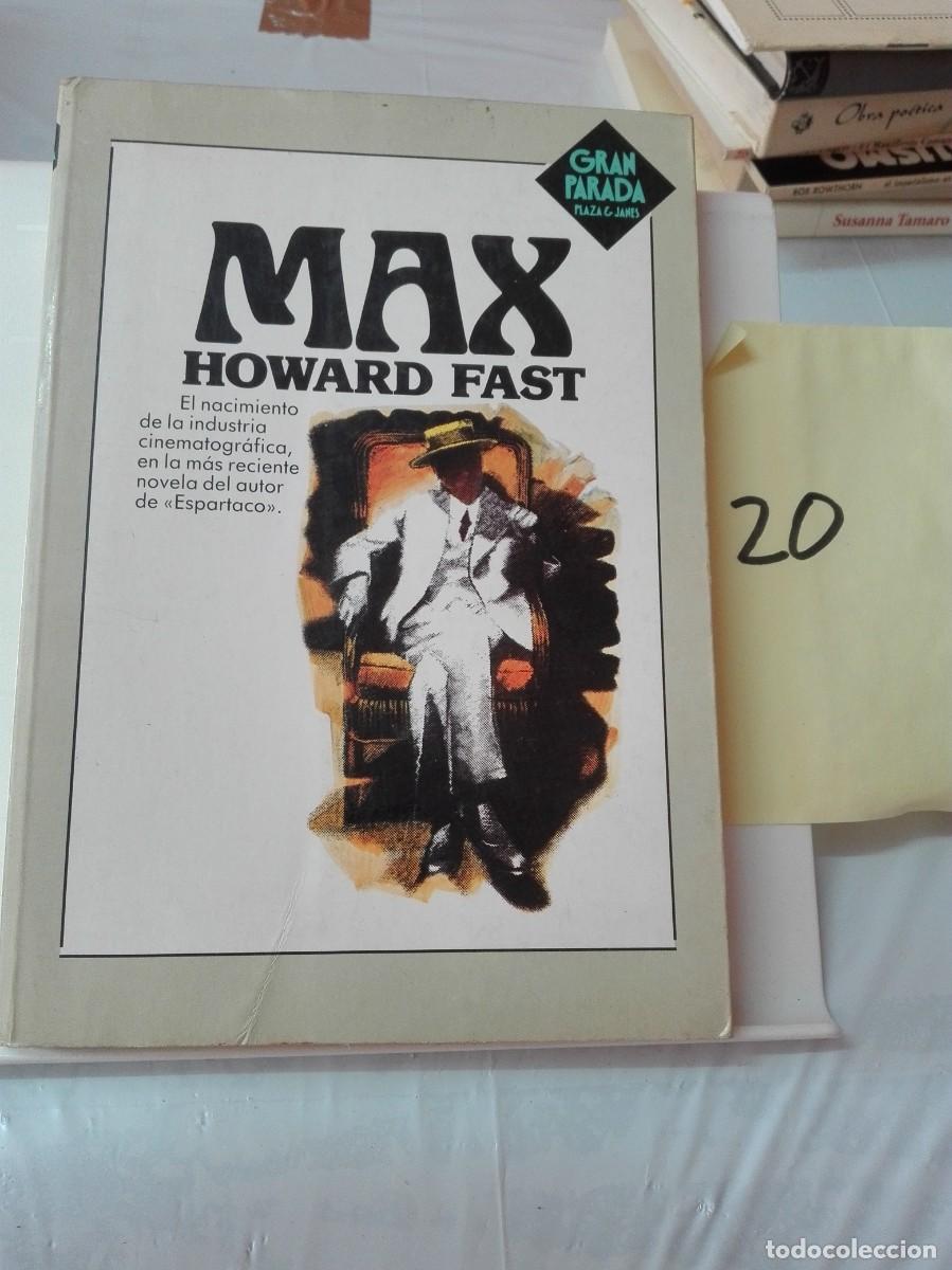 Libros de segunda mano: MAX HOWARD FAST (NOVELA) - Foto 1
