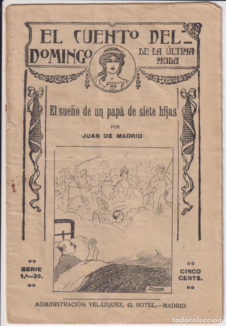 Libros de segunda mano: El Cuento del Domingo n&ordm; 39. El sue&ntilde;o de un pap&aacute; de siete hijas por J. de Madrid