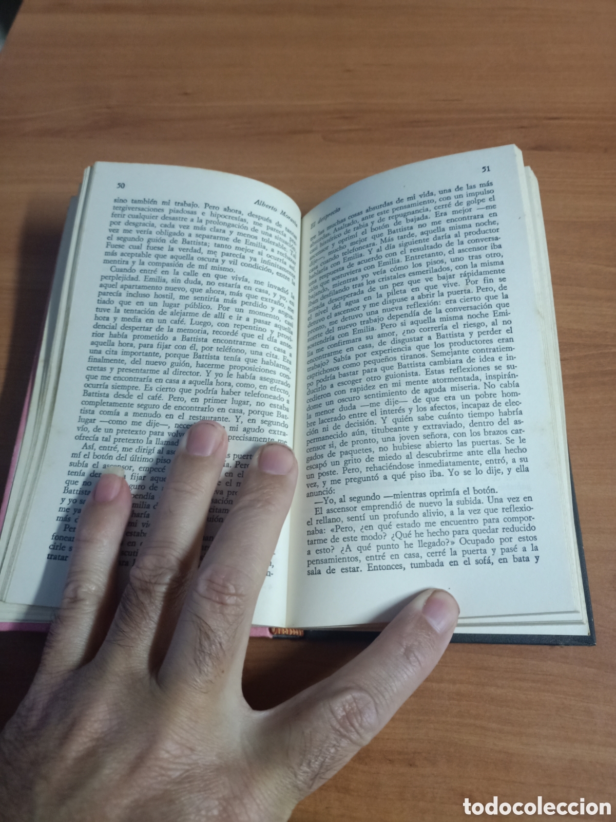 Libros de segunda mano: A. Moravia - El desprecio - A&ntilde;o 1971 - Foto 6