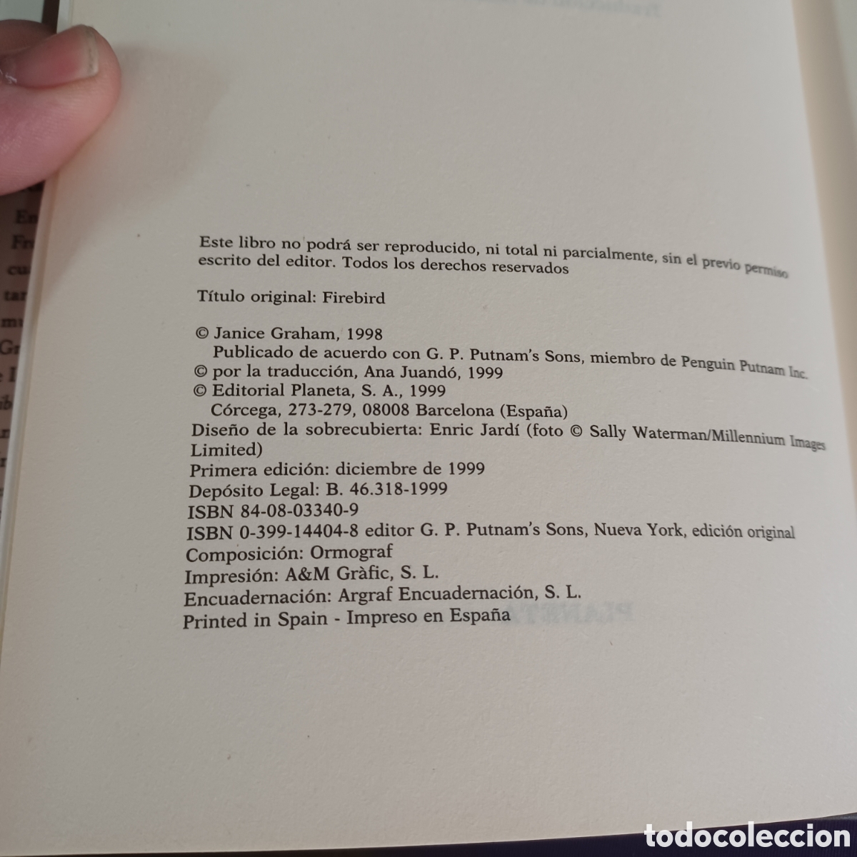 Libros de segunda mano: DAMA DE NOCHE - JANICE GRAHAM - Foto 4