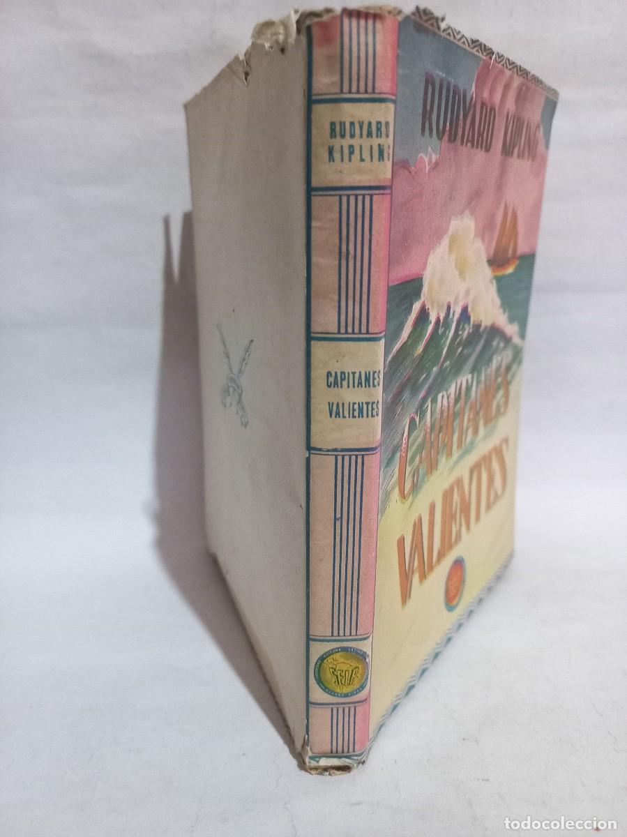 Libros de segunda mano: Rudyard Kipling - Capitanes Valientes - 1947 - Foto 2