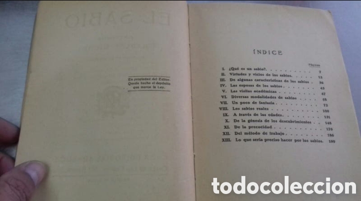 Libros de segunda mano: El sabio de Charles Richet - Libro - Foto 2