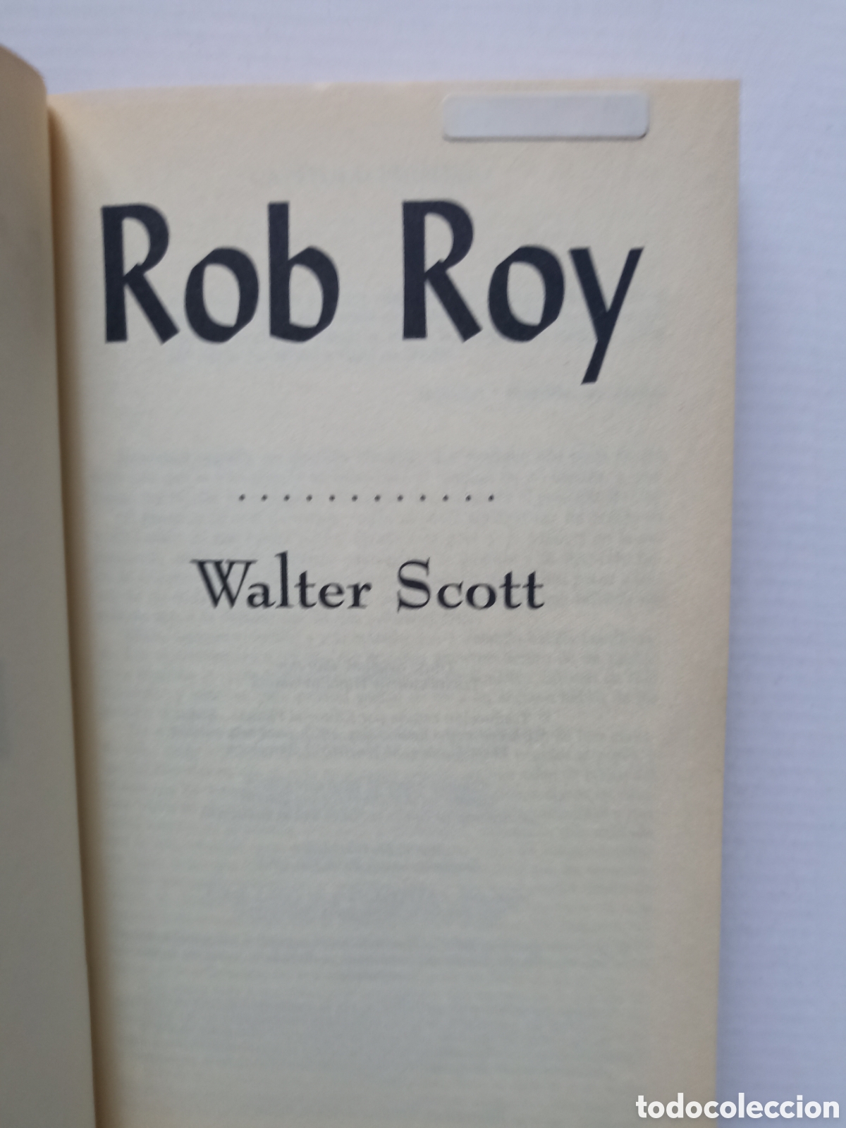 Libros de segunda mano: Libro Rob Roy Walter Scott Libros de Pel&iacute;cula - Foto 4