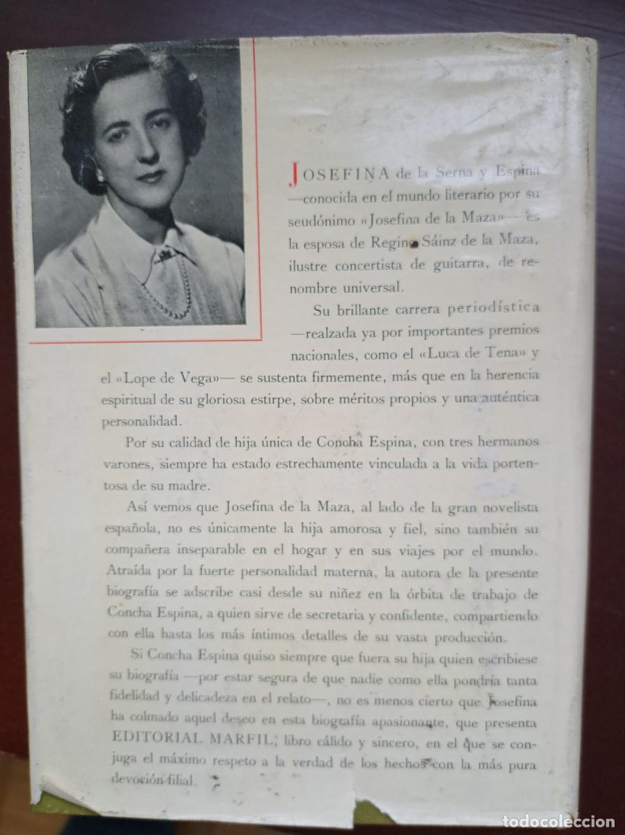 Libros de segunda mano: VIDA DE MI MADRE,CONCHA ESPINA - Foto 2
