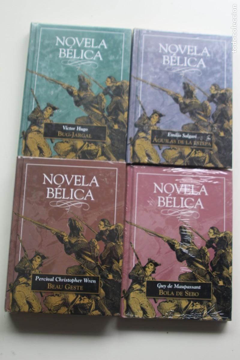 Libros de segunda mano: NOVELA B&Eacute;LICA 4 TOMOS - Foto 1