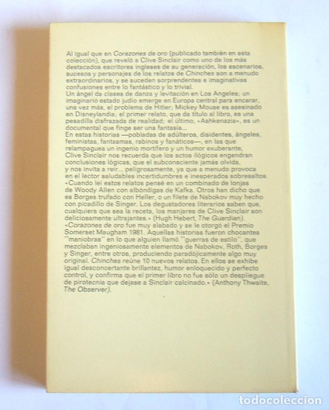 Libros de segunda mano: CHINCHES - CLIVE SINCLAIR - EDIT. ANAGRAMA. 1985 - Foto 3