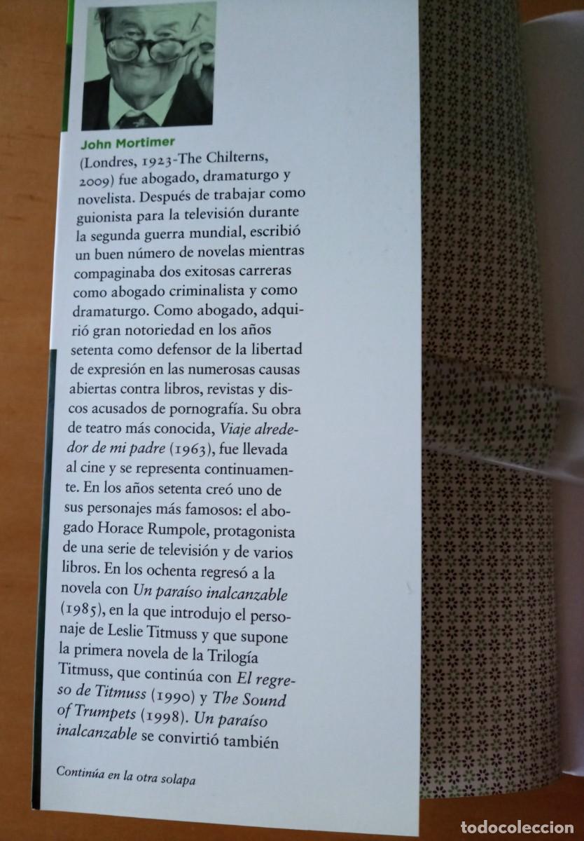 Libros de segunda mano: JOHN MORTIMER EL REGRESO DE TITMUSS - Foto 3