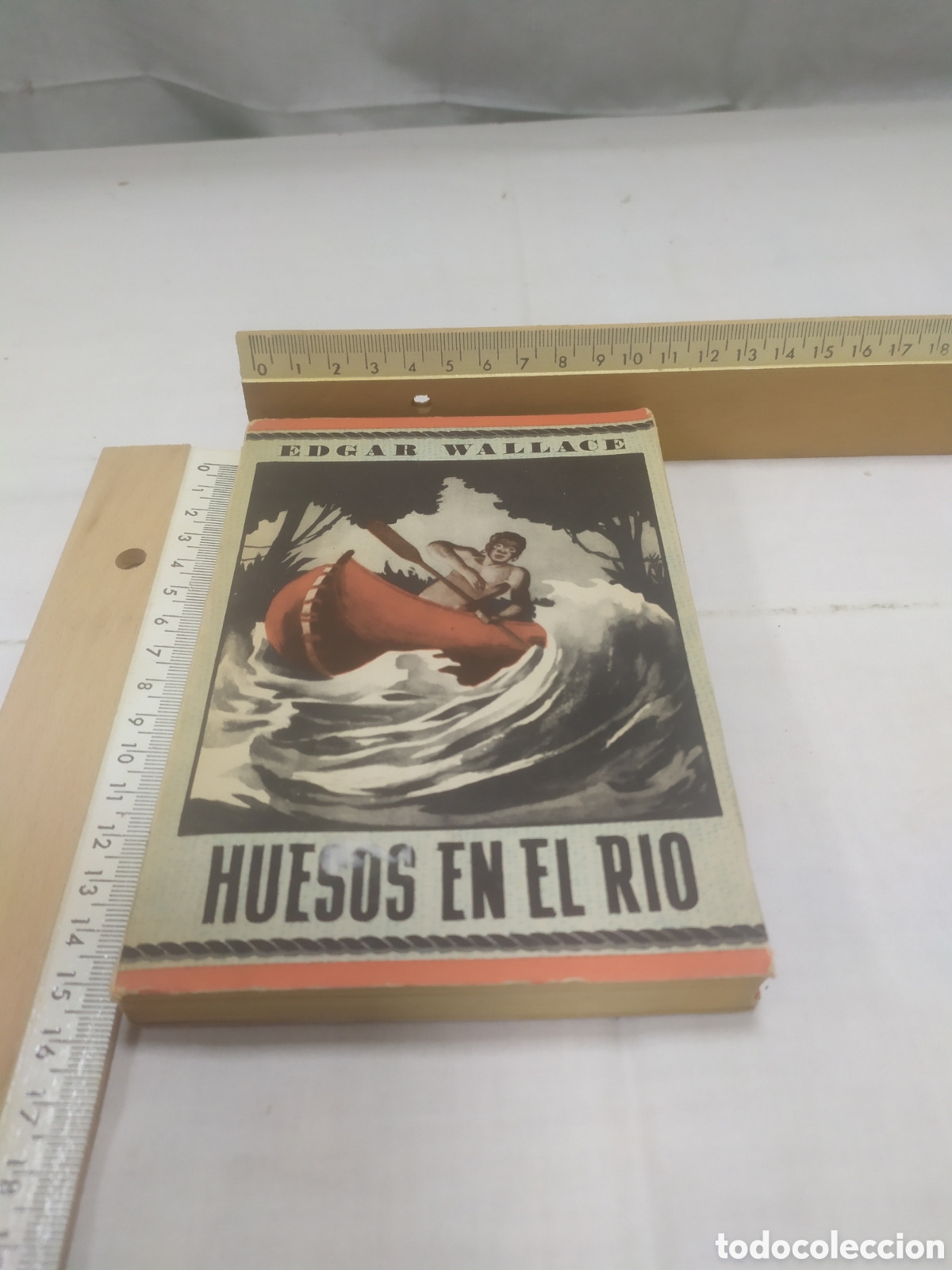 Libros de segunda mano: Huesos en el r&iacute;o. Edgar Wallace KKB