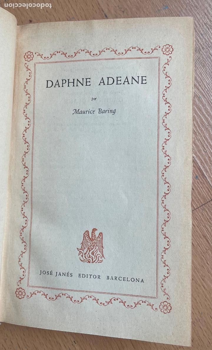 Libros de segunda mano: DAPHNE ADEANE, Maurice Baring - Foto 1