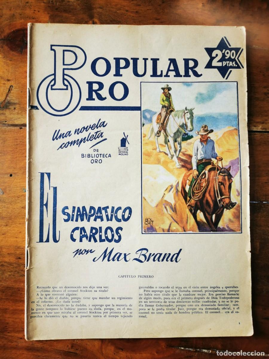 Libros de segunda mano: BRAND, Max. El simp&aacute;tico Carlos - Foto 1