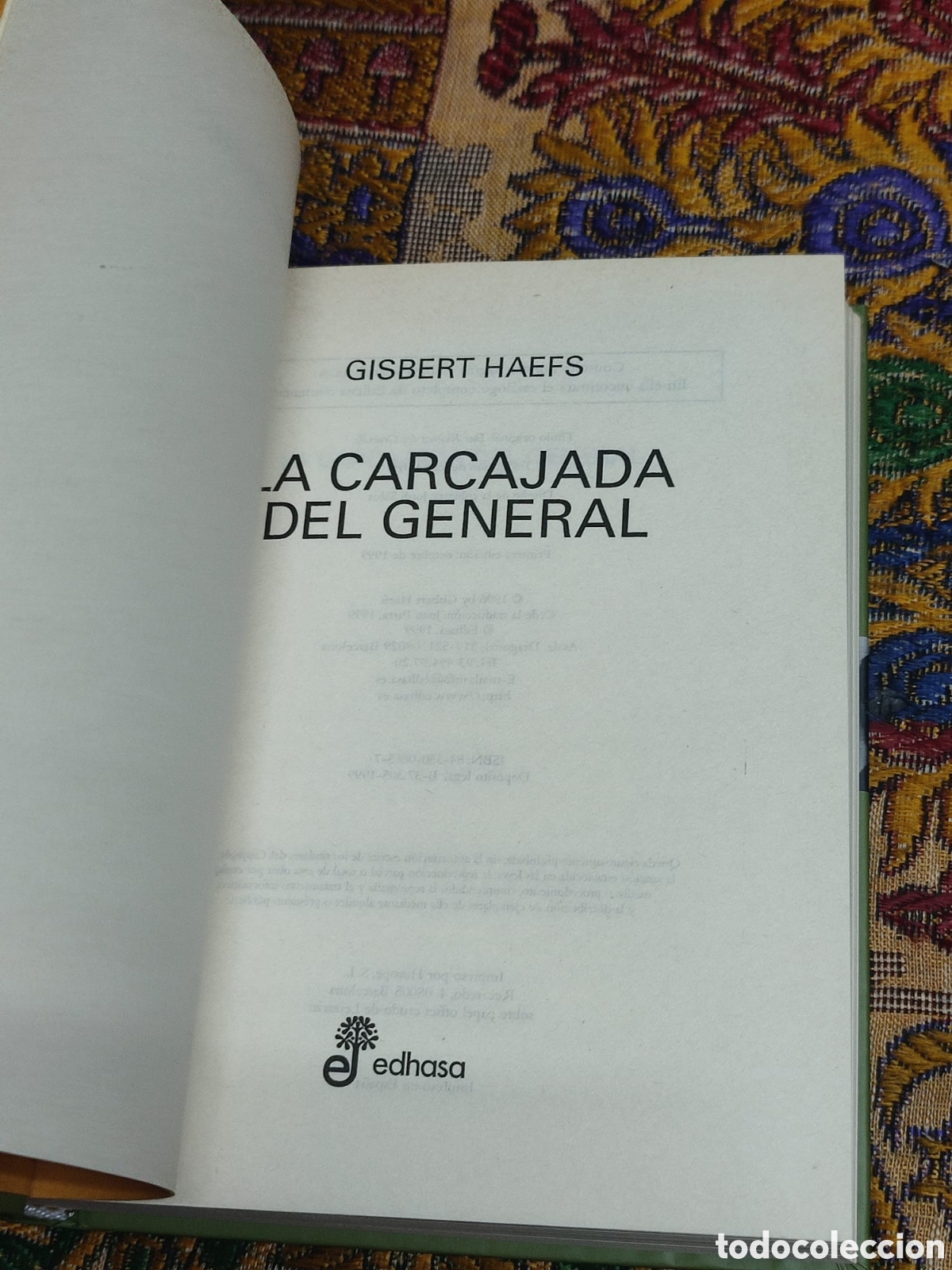 Libros de segunda mano: La carcajada del General Gisbert Haefs - Foto 5