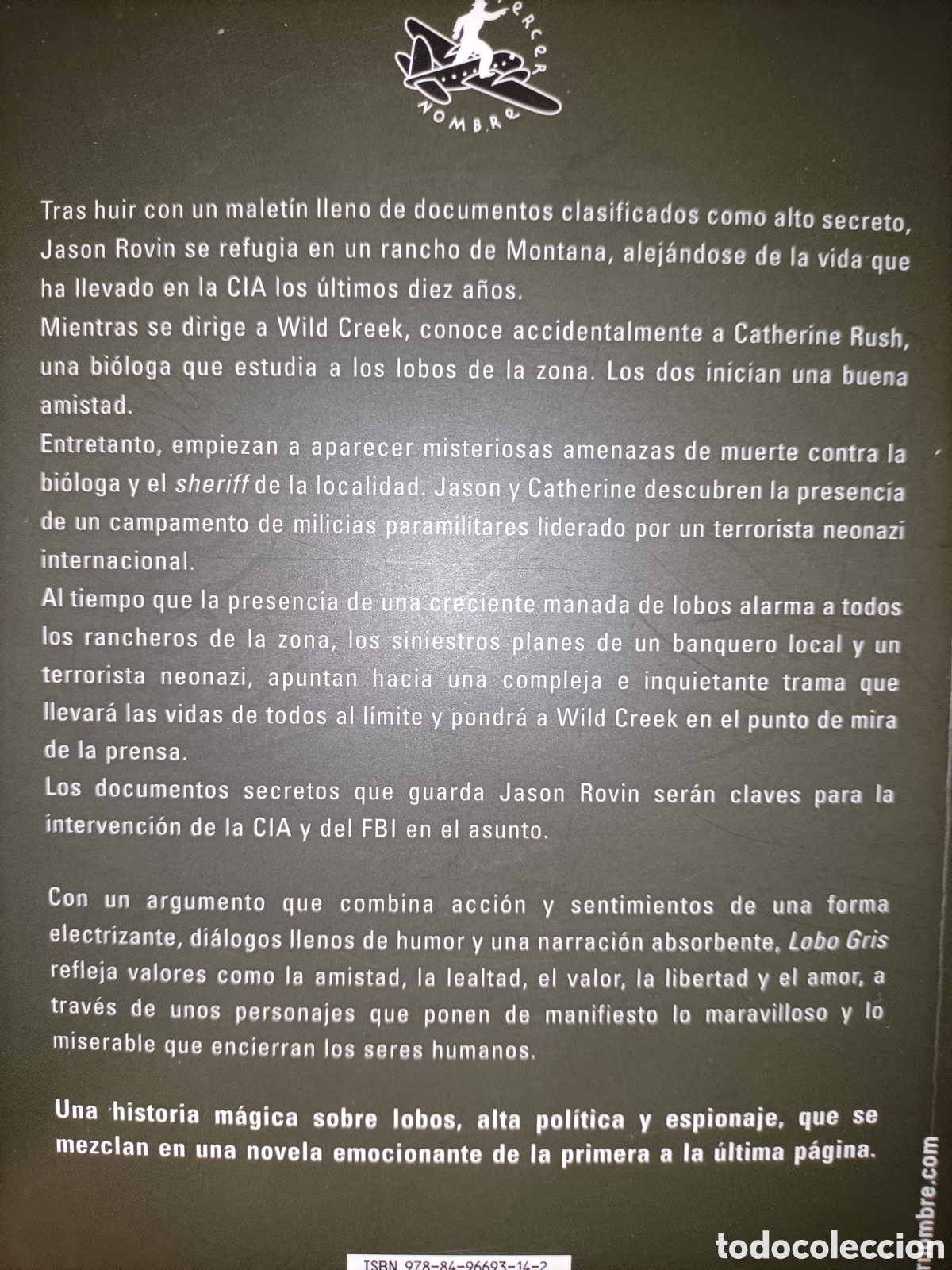 Libros de segunda mano: Lobo gris. James Nava. - Foto 2