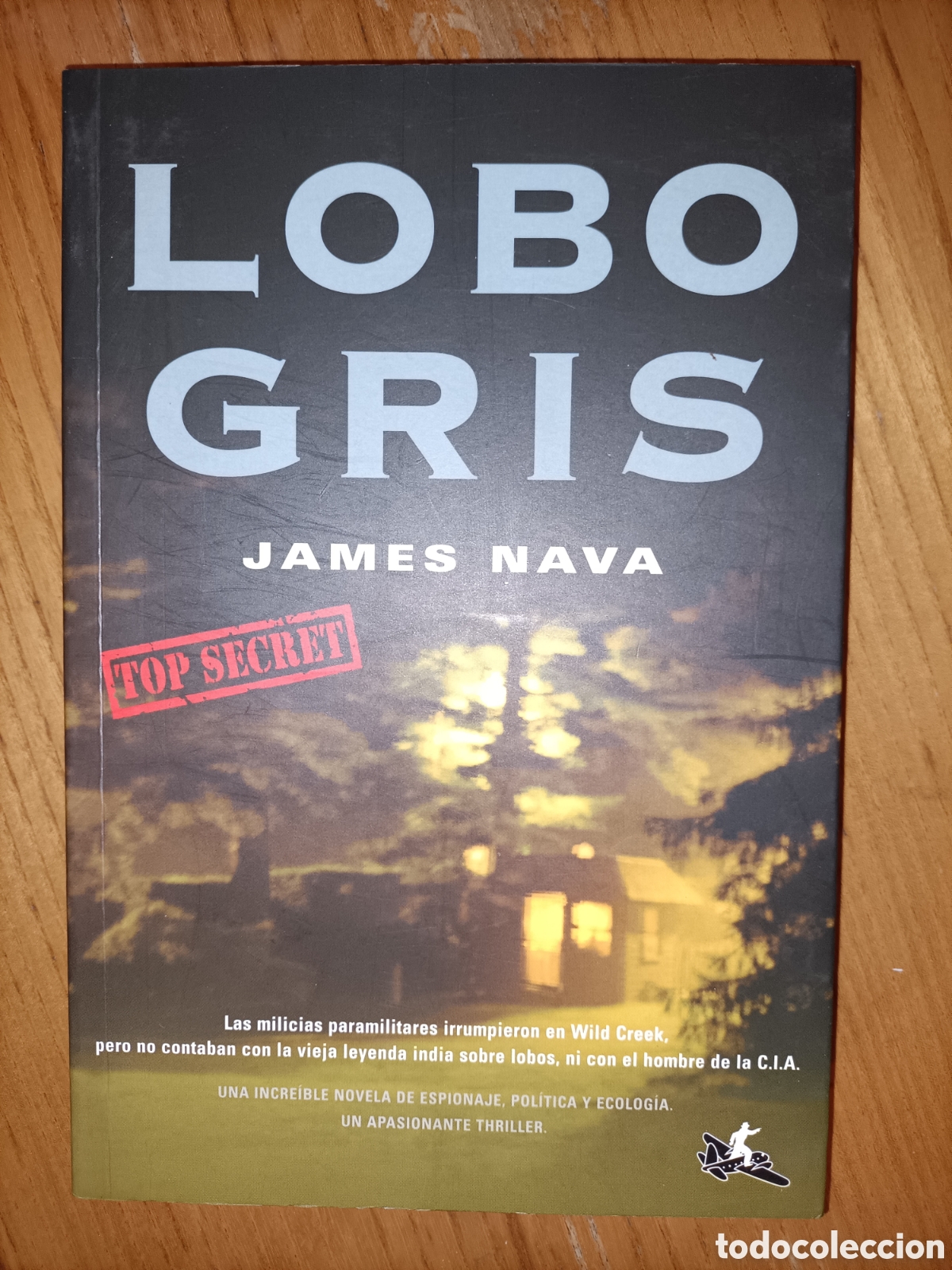 Libros de segunda mano: Lobo gris. James Nava. - Foto 1