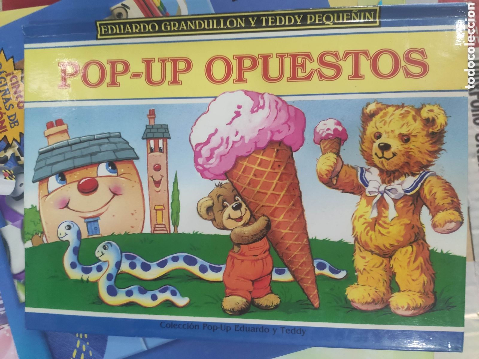Gebrauchte B&uuml;cher: POP UP OPUESTOS. EDUARDO GRANDULLON Y TEDDY PEQUE&Ntilde;IN.DESPLEGABLE