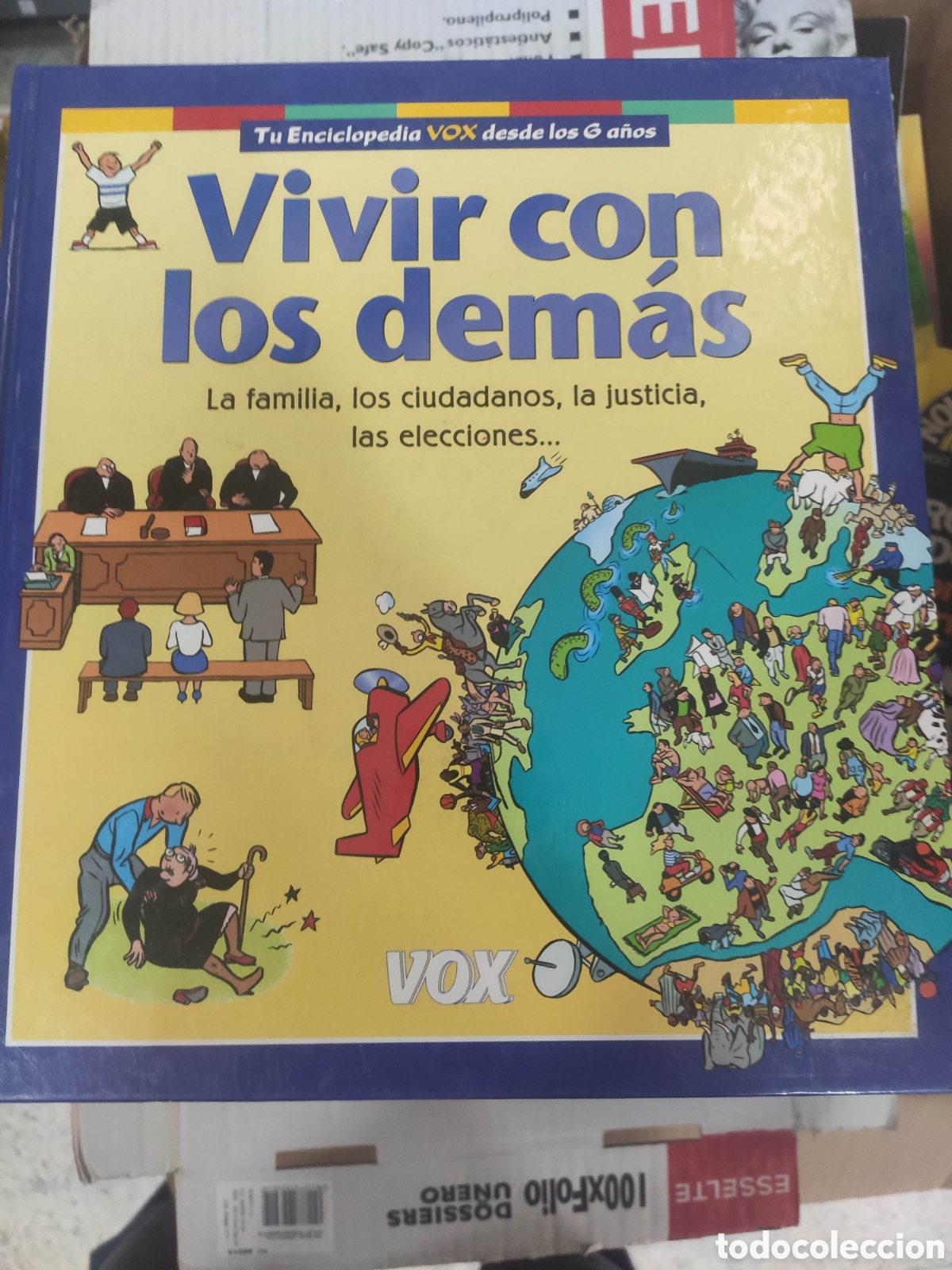 Libri di seconda mano: VIVIR CON LOS DEMAS. FAMILIA CIUDADANOS JUSTICIA ELECCIONES. TU ENCICLOPEDIA VOX