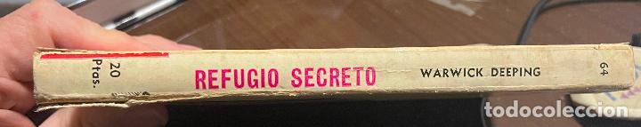Libros de segunda mano: REFUGIO SECRETO, Warwick Deeping - Foto 2
