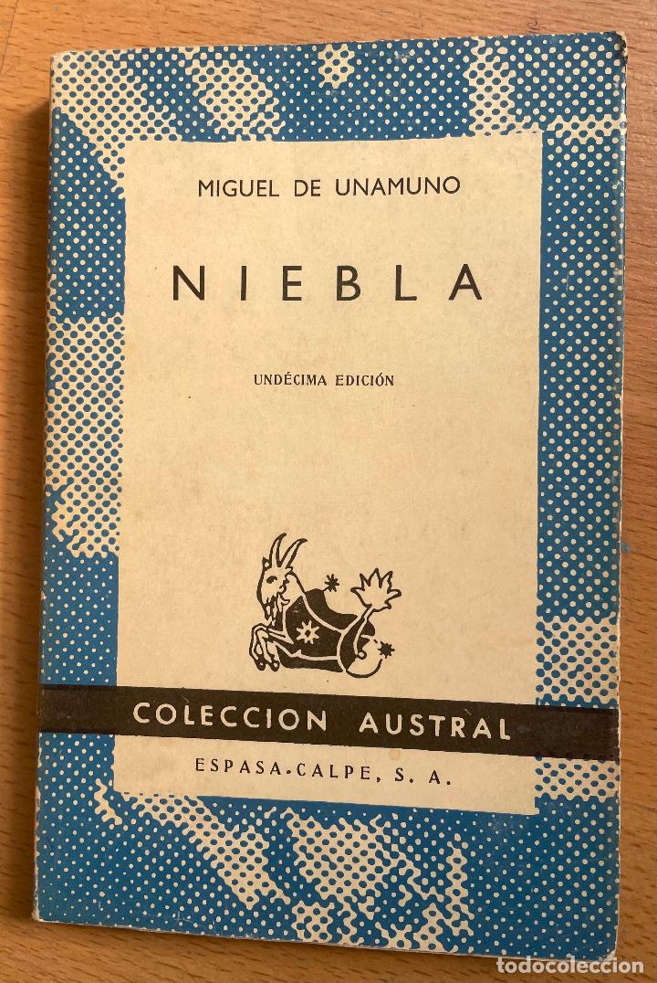 Libros de segunda mano: NIEBLA, Miguel Unamuno, Austral - Foto 1