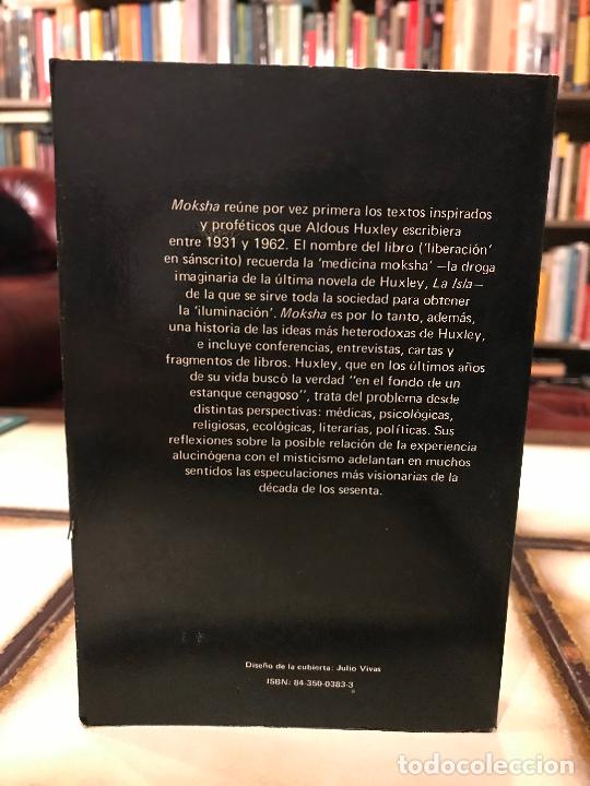 Libros de segunda mano: Moksha. Aldous Huxley. - Foto 2