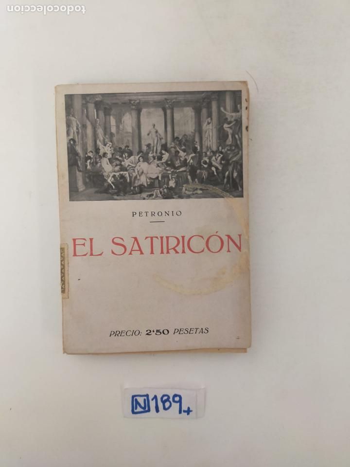 Libros de segunda mano: El Satiricon - Foto 1