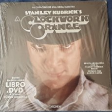 Libros de segunda mano: STANLEY KUBRICK - A CLOCKWORK ORANGE (LA NARANJA MECÁNICA) - LIBRO Y DVD - TASCHEN, 2019 -PRECINTADO. Lote 400651994