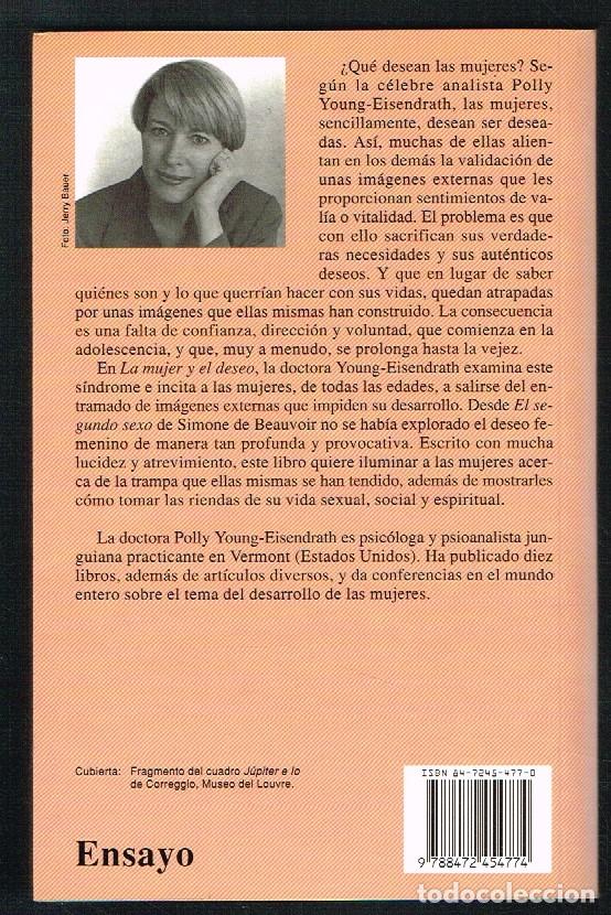 Libros de segunda mano: LA MUJER Y EL DESEO - POLLY YOUNG-EISENDRATH - Foto 2