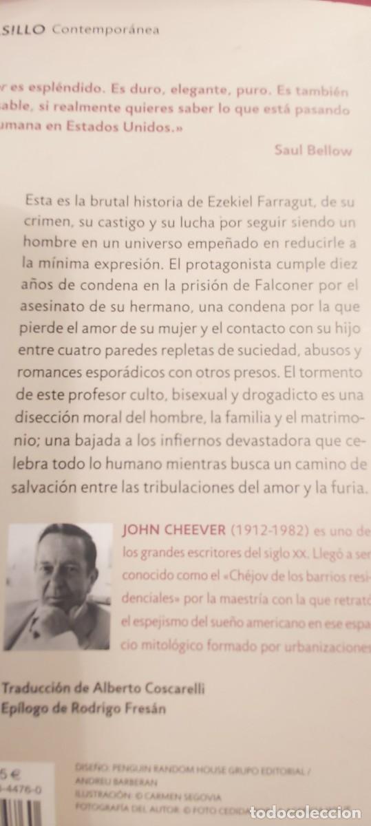Libros de segunda mano: Falconer. John Cheever. 2018 nuevo - Foto 2