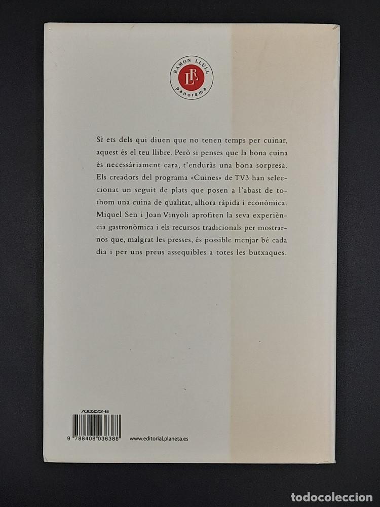 Libros de segunda mano: Menjar per quatre pessetes, 2000 - Foto 3