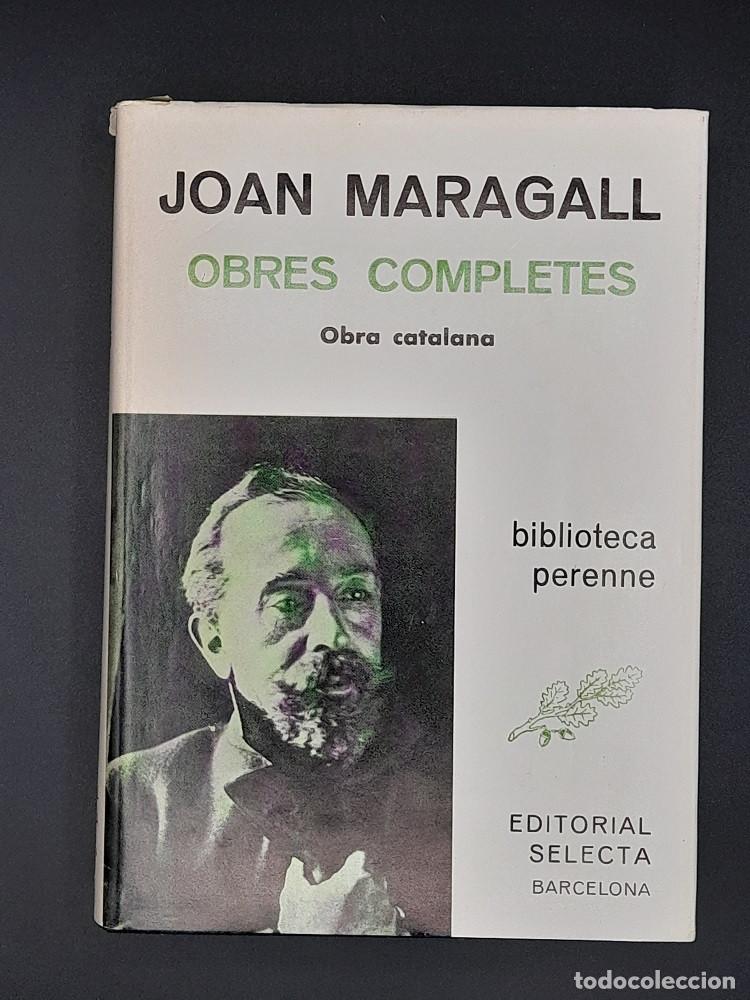 Libros de segunda mano: Joan Maragall - Obres Completes, 1981 - Foto 1