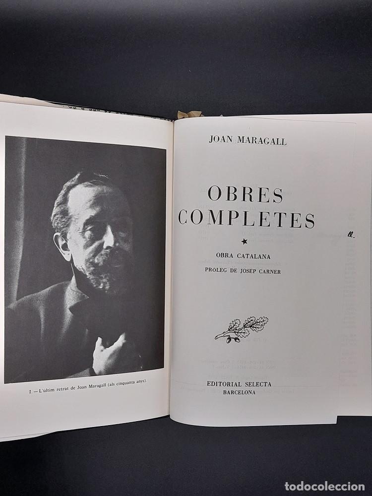 Libros de segunda mano: Joan Maragall - Obres Completes, 1981 - Foto 3