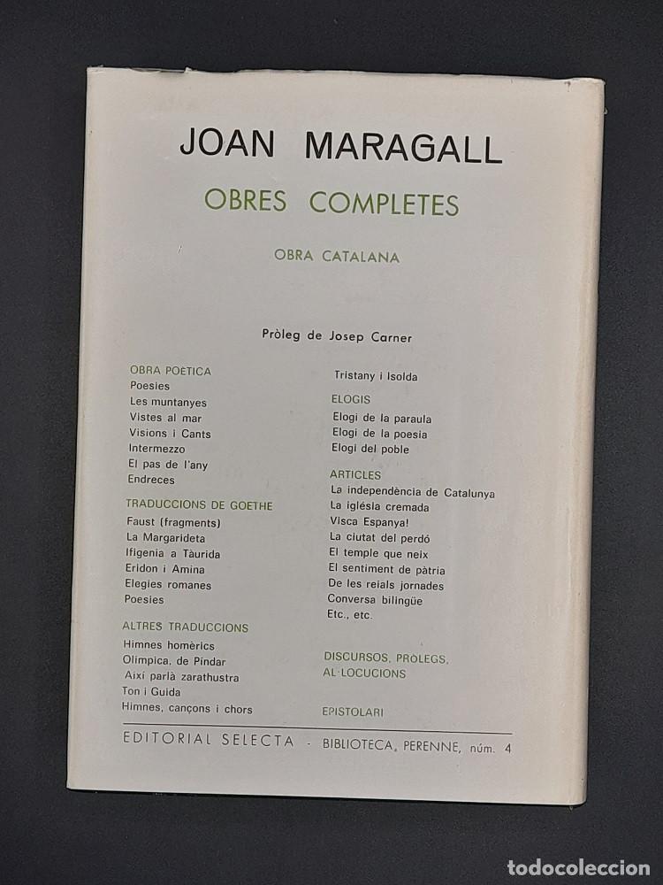 Libros de segunda mano: Joan Maragall - Obres Completes, 1981 - Foto 5