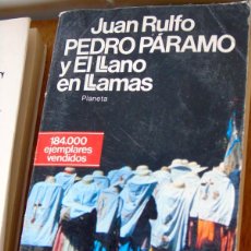 Libros de segunda mano: LIBRO PEDRO PARAMO Y EL LLANO EN LLAMAS. Lote 401130399