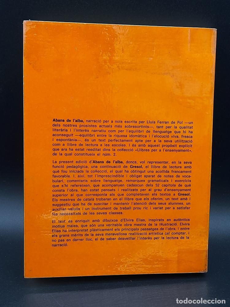 Libros de segunda mano: Abans de lalba - Ferran de Pol, 1982 - Foto 4
