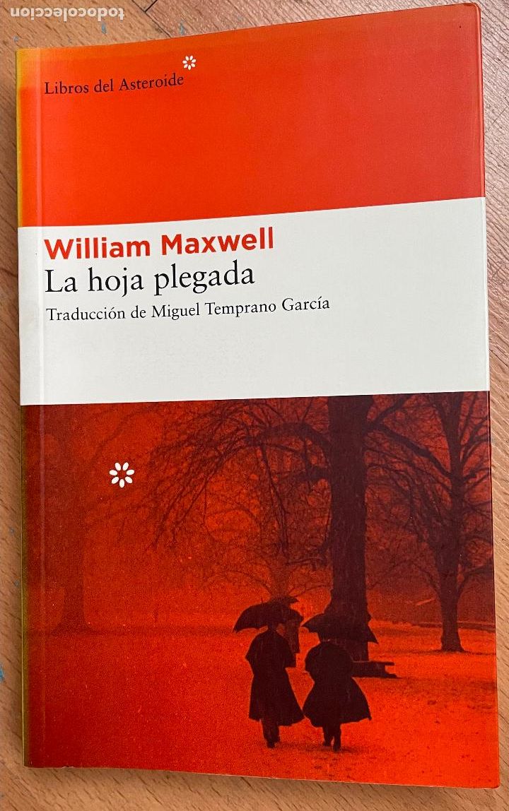 Libros de segunda mano: LA HOJA PLEGADA, William Maxwell - Foto 1