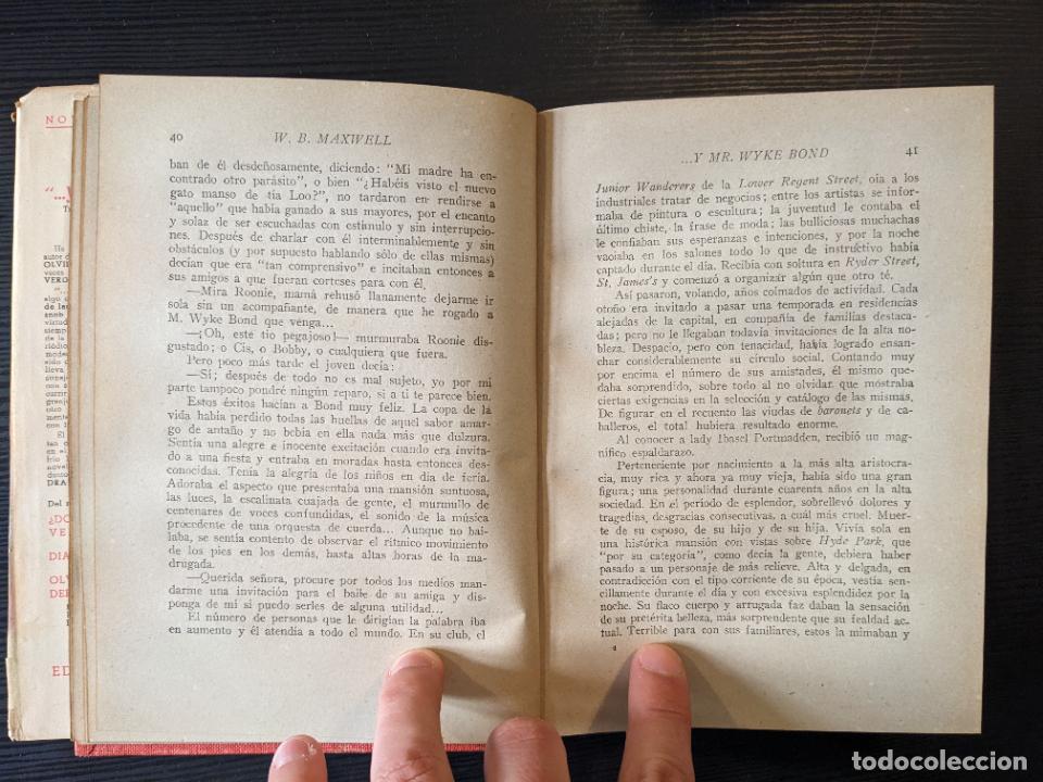 Libros de segunda mano: &hellip; y Mr. Wyke Bond - W. B. Maxwell - Foto 3