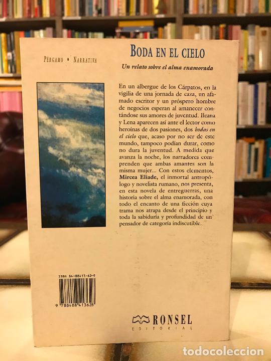 Libros de segunda mano: Boda en el cielo. Mircea Eliade. - Foto 2
