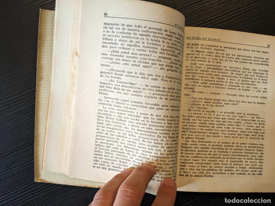 Libros de segunda mano: La dama de blanco - Wilkie Collins - Foto 2