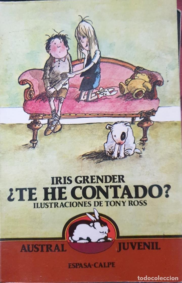 Libros de segunda mano: &iquest;TE HE CONTADO? - GRENDER, Iris. - Foto 1