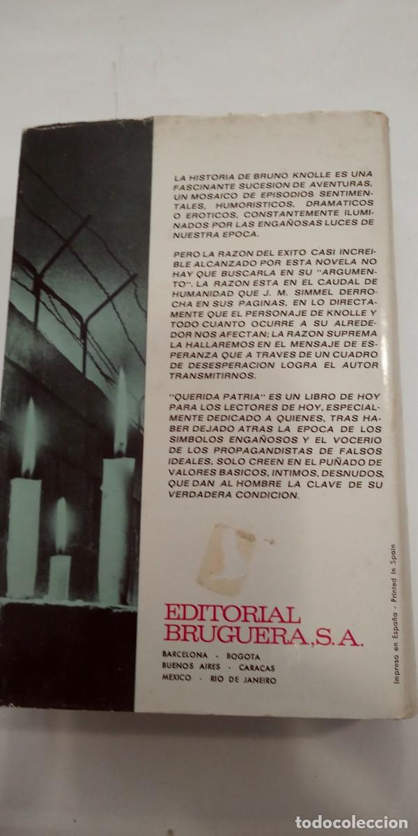 Libros de segunda mano: Querida patria Johannes M. Simmel - Foto 2