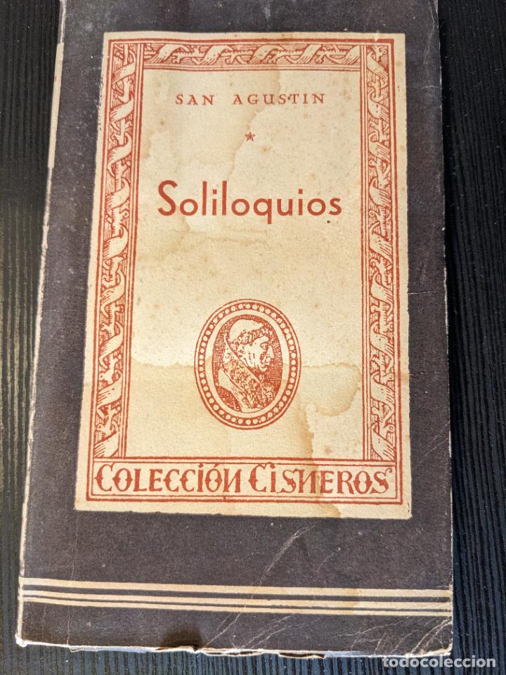 Libros de segunda mano: Soliloquios - San Agustin - Foto 1