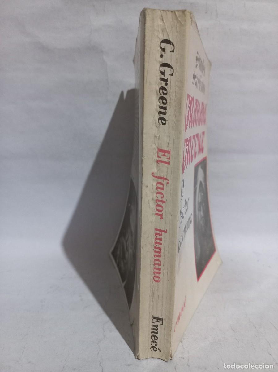 Libros de segunda mano: Graham Greene - El Factor Humano - 1979 - Foto 2