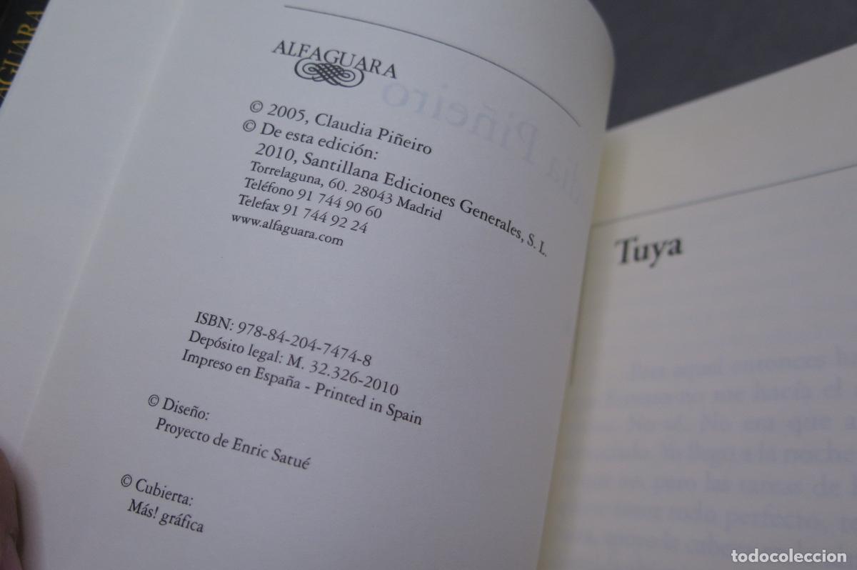 Libros de segunda mano: Tuya. Claudia Pi&ntilde;eiro - Foto 2