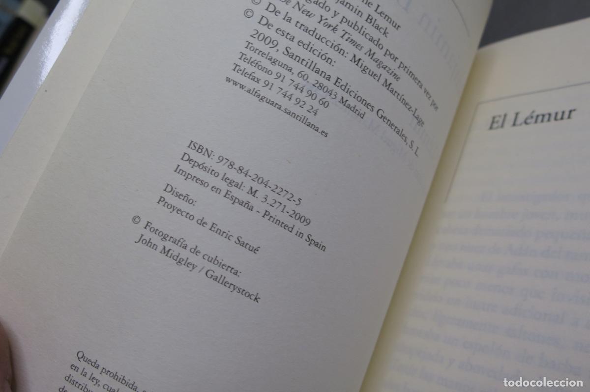 Libros de segunda mano: El L&eacute;mur. BLACK - Foto 2