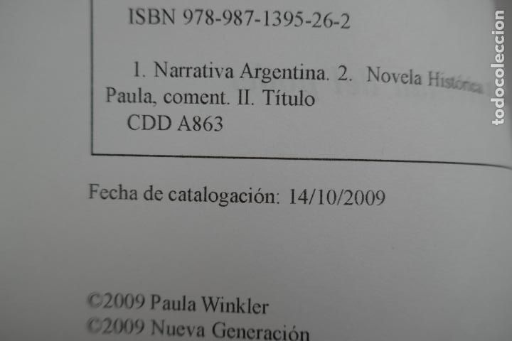 Libros de segunda mano: La avenida del poder - de Paula - Winkler - Foto 4