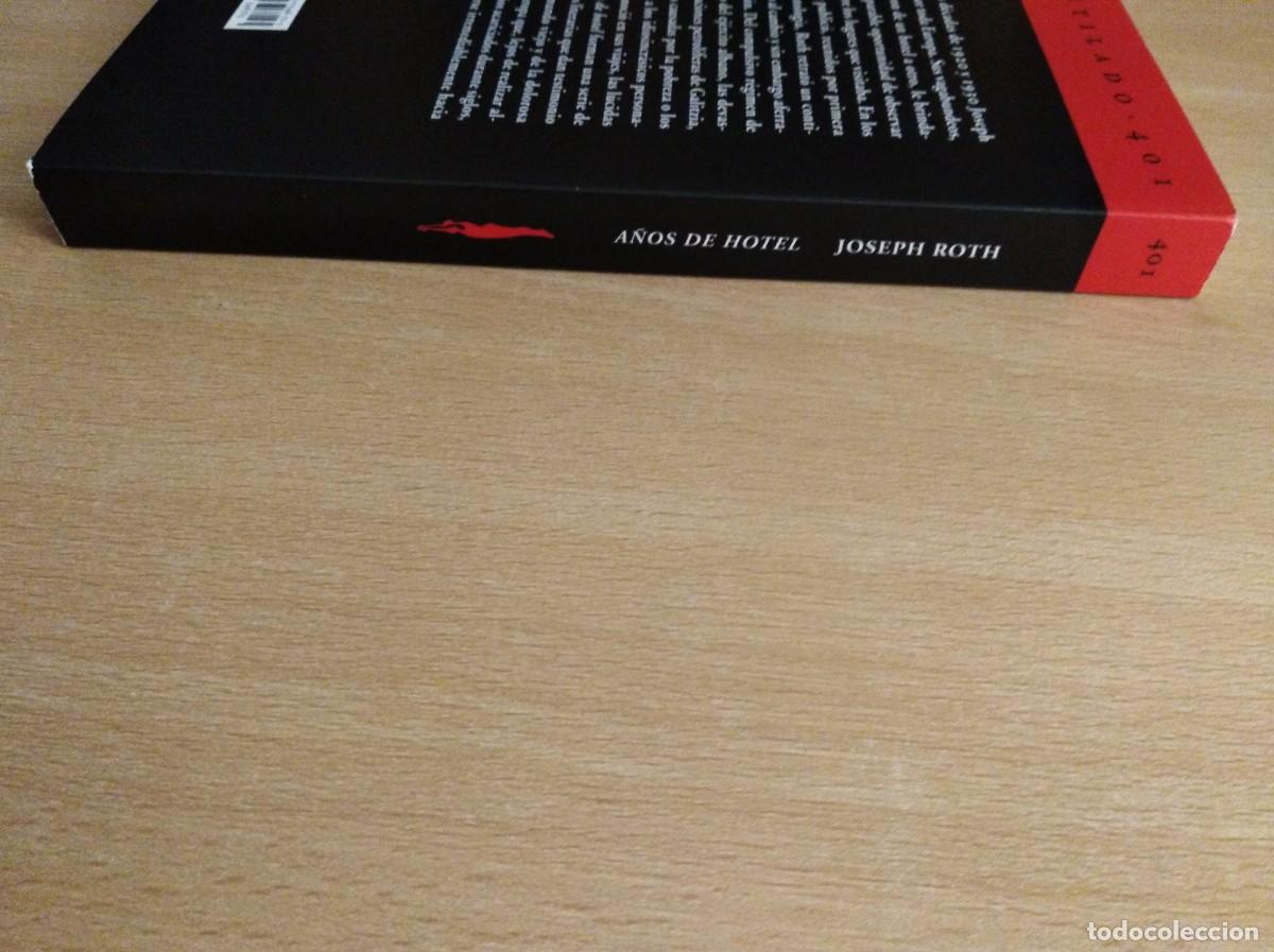 Libros de segunda mano: A&Ntilde;OS DE HOTEL. Joseph Roth - Foto 3