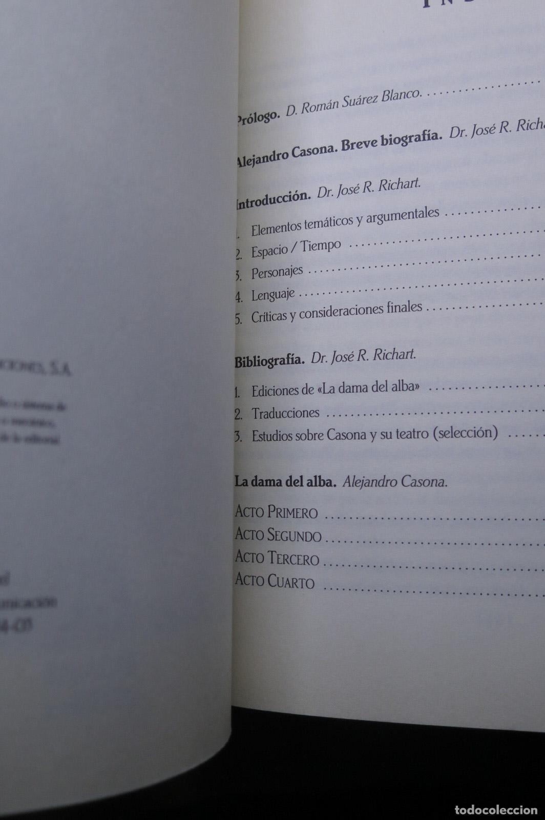 Libros de segunda mano: La dama del alba. Casona - Foto 3