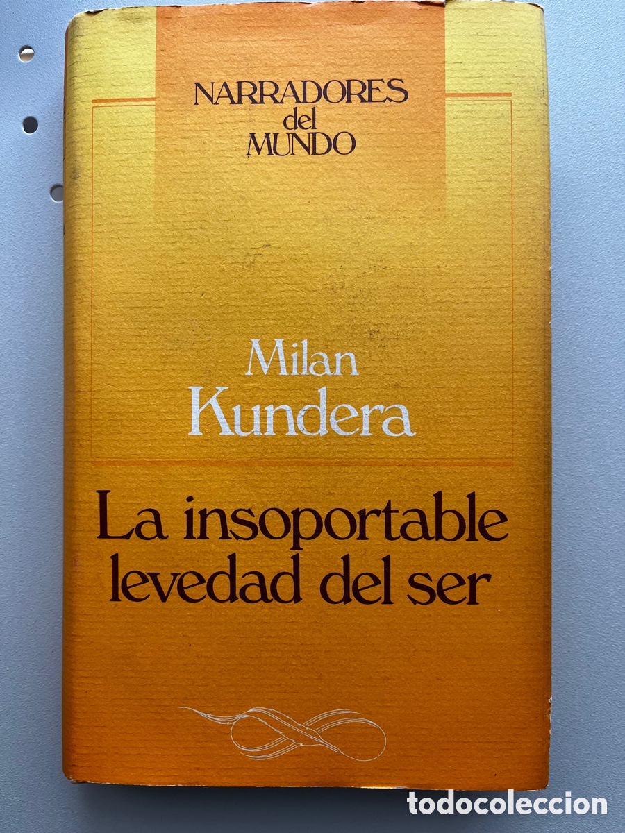 Libros de segunda mano: Insoportable levedad del ser Milan Kundera, 1986 c&iacute;rculo de lectores - Foto 1