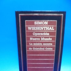 Libros de segunda mano: OPERACION NUEVO MUNDO. SIMON WIESENTHAL. EDICIONES ORBIS. 1985. PAGS: 156.. Lote 402371099