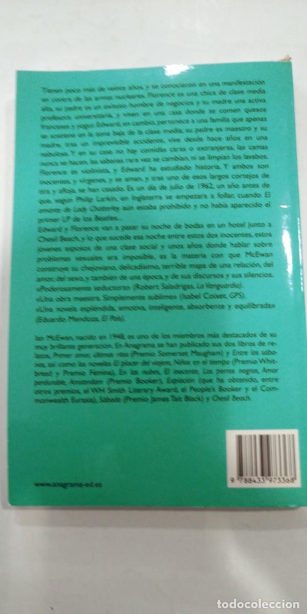 Libros de segunda mano: Chesil Beach Ian McEwan - Foto 2
